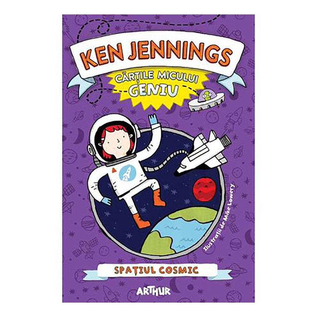 Carte Editura Arthur, Micul geniu, Spatiul cosmic, Ken Jennings ART imagine 2022