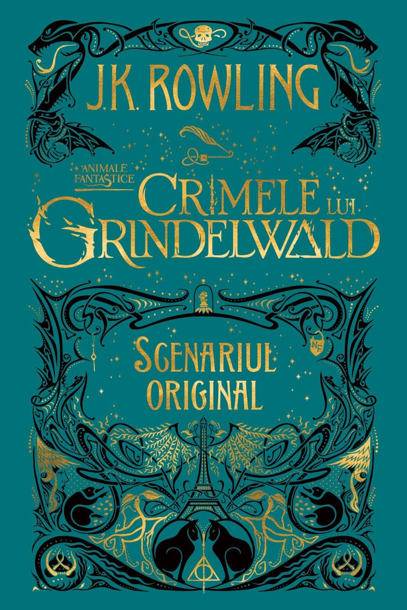 Animale fantastice 2: Crimele lui Grindelwald, Scenariul original., J.K. Rowling Animale imagine 2022 protejamcopilaria.ro