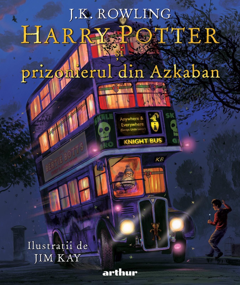 Harry Potter si prizonierul din Azkaban, editie ilustrata, J.K. Rowling