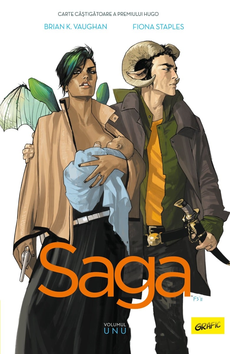 Saga. volumul 1, brian k. vaughan, fiona staples