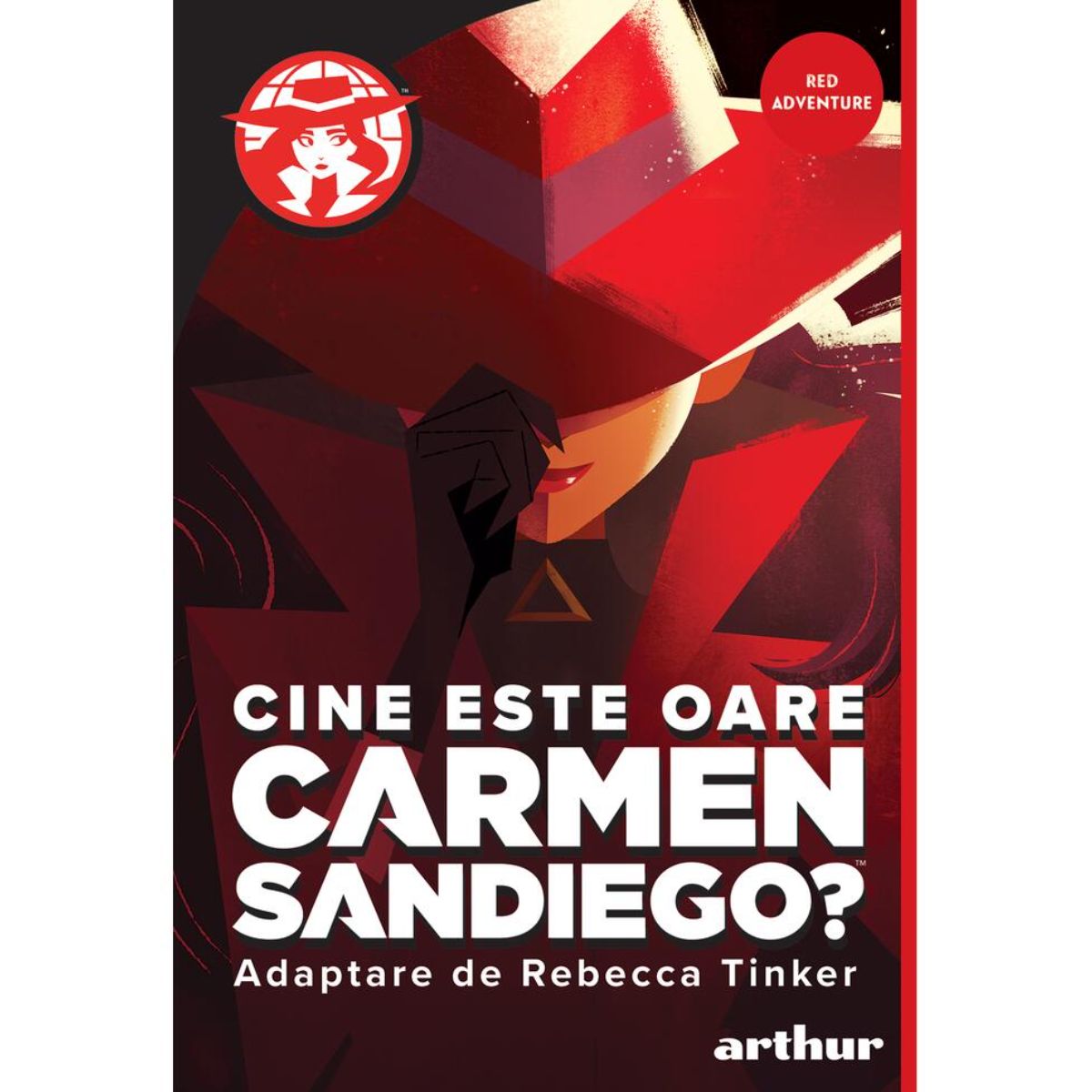 Cine este oare Carmen Sandiego?, adaptare de Rebecca Tinker