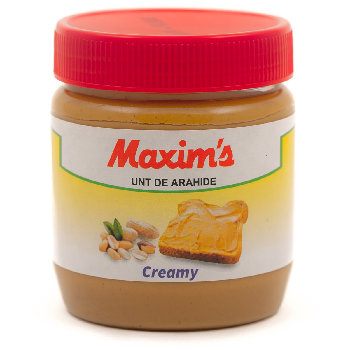 Unt de arahide maxim's creamy, 340 g