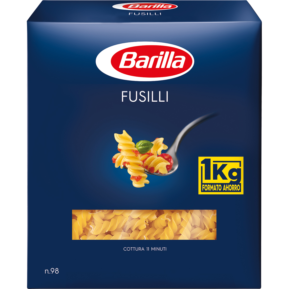 Paste Fusilli n.98 Barilla, 1000 g imagine