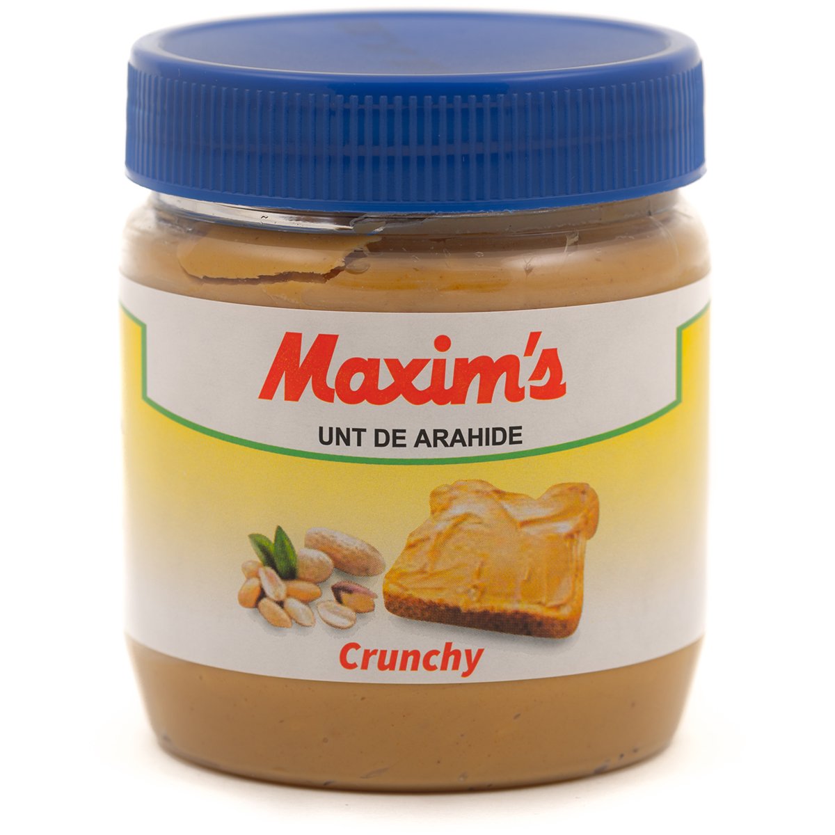 Unt de arahide maxim's crunchy, 340 g