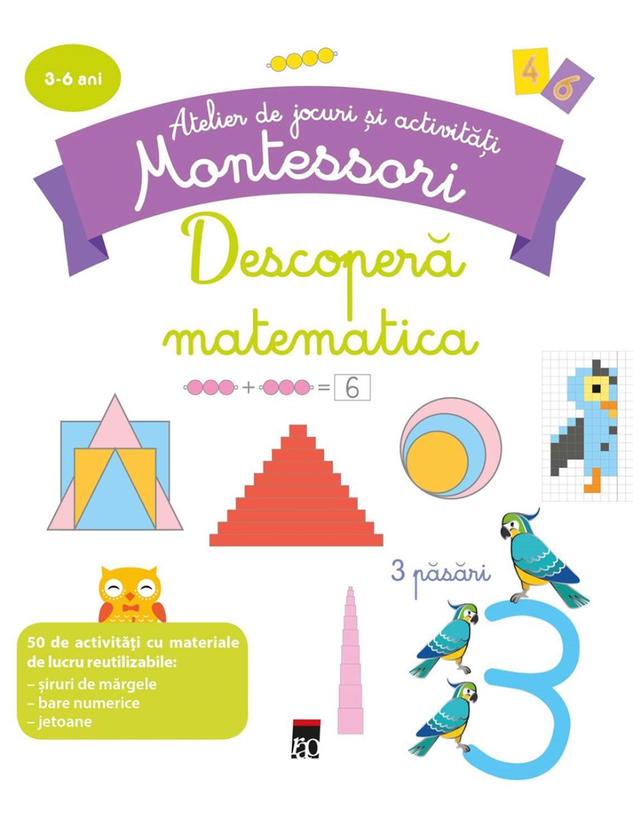 Descopera matematica Montessori, Delphine Urvoy