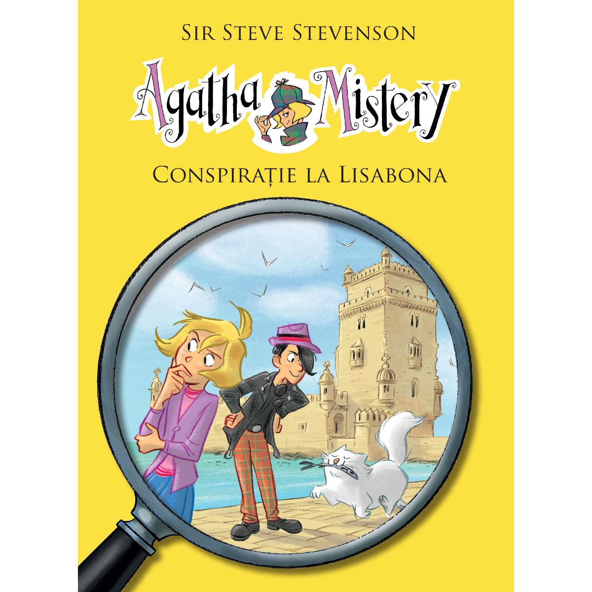 Agatha Mistery, Conspiratie la Lisabona, Volumul 7. Sir Steve Stevenson