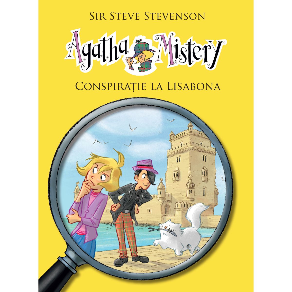 Agatha mistery, conspiratie la lisabona, volumul 7. sir steve stevenson