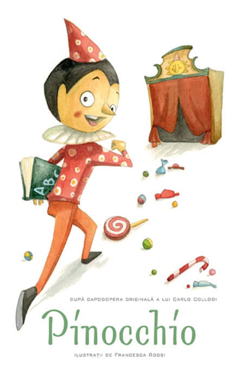 Povesti ilustrate - Pinocchio, Ilustratii Francesca Rossi