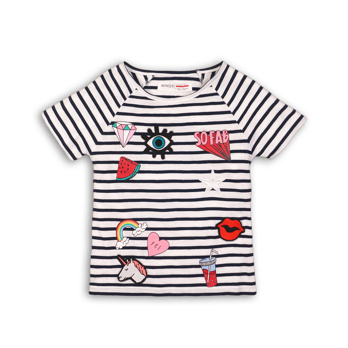 tricou in dungi cu aplicatie minoti rebel