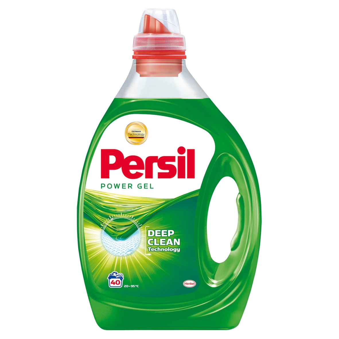 Detergent lichid Persil Power Gel Regular, 40 spalari, 2 L