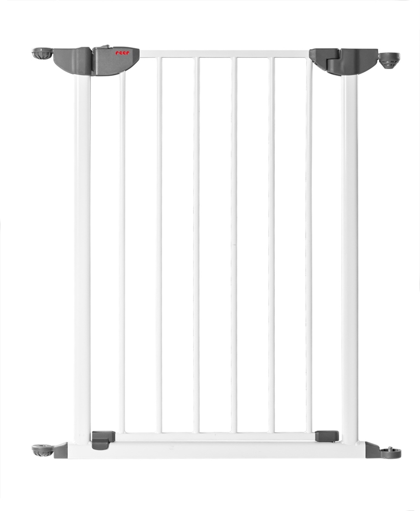 element cu usa din metal reer mygate, alb