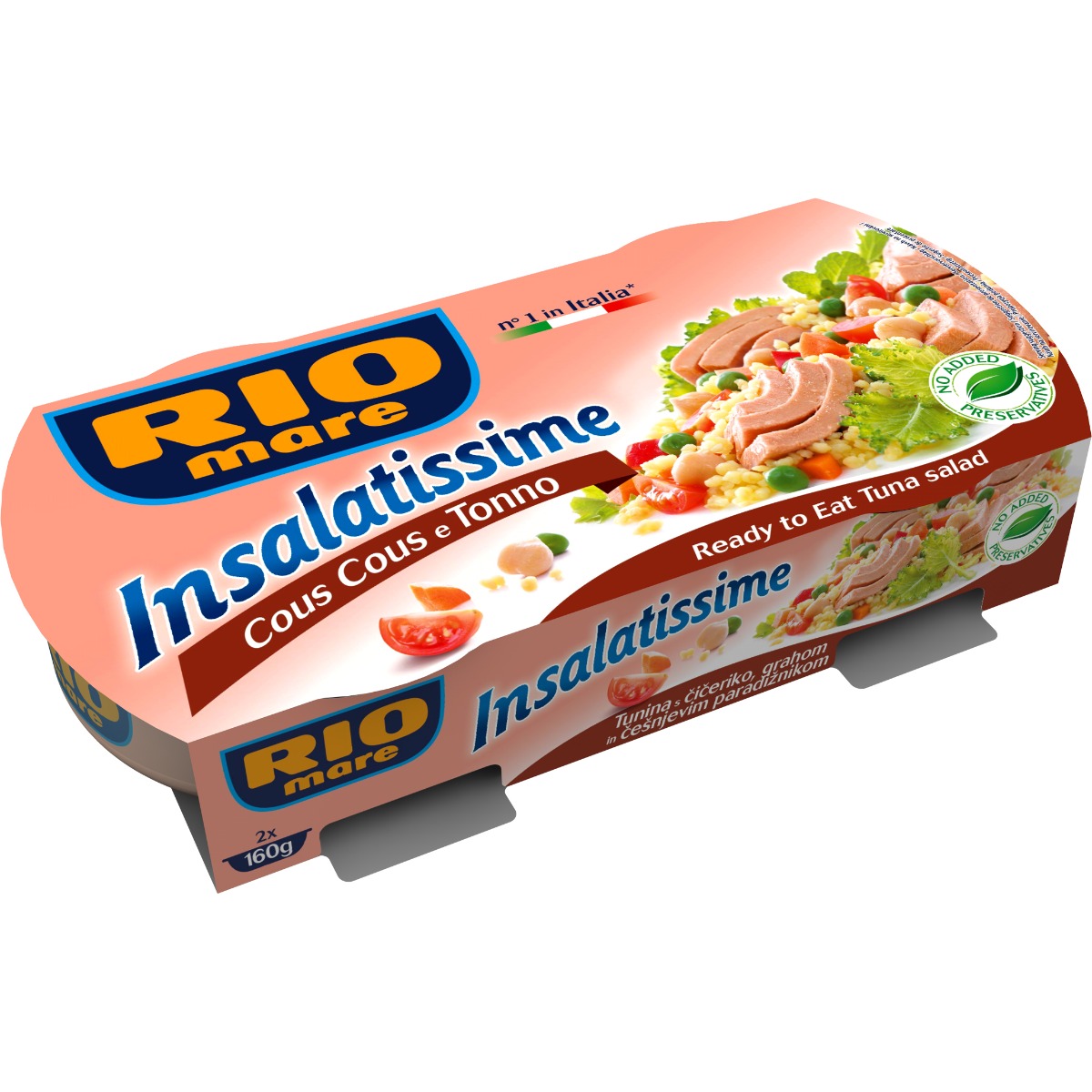 Salata de ton cu cuscus rio mare, 2 conserve x 160 g