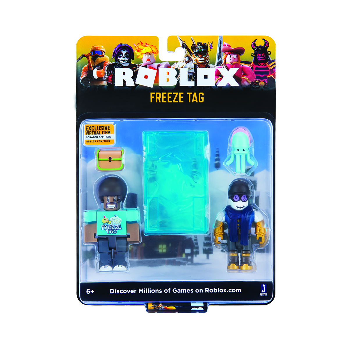 Set 2 figurine Roblox Celebrity Blistere, Freeze Tag (ROG0123)