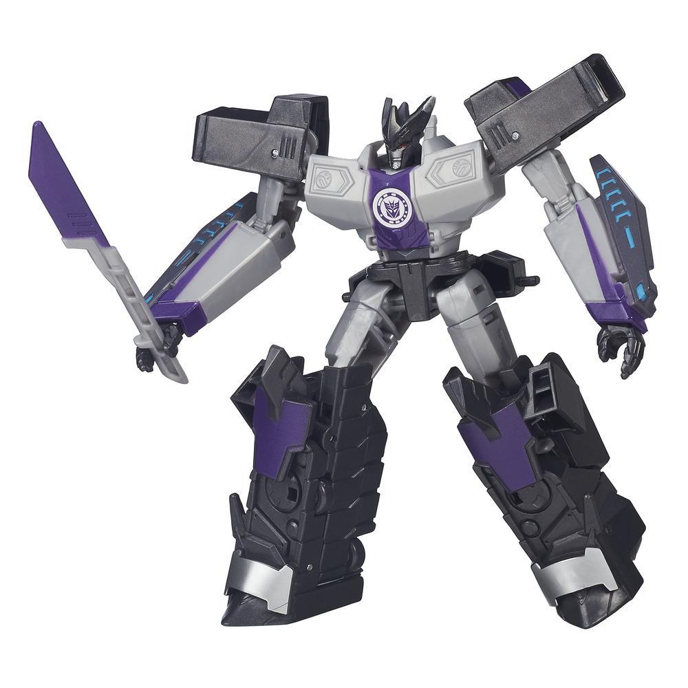 figurina transformers robots in disguise warrior class - decepticon megatronus