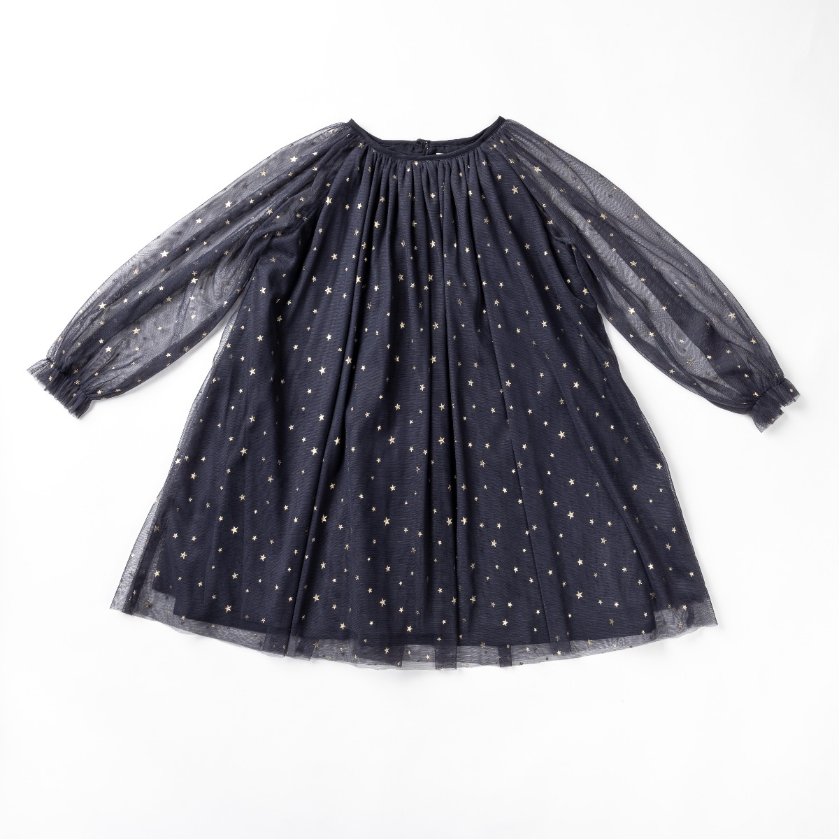Rochie cu maneca lunga si volane, Zippy