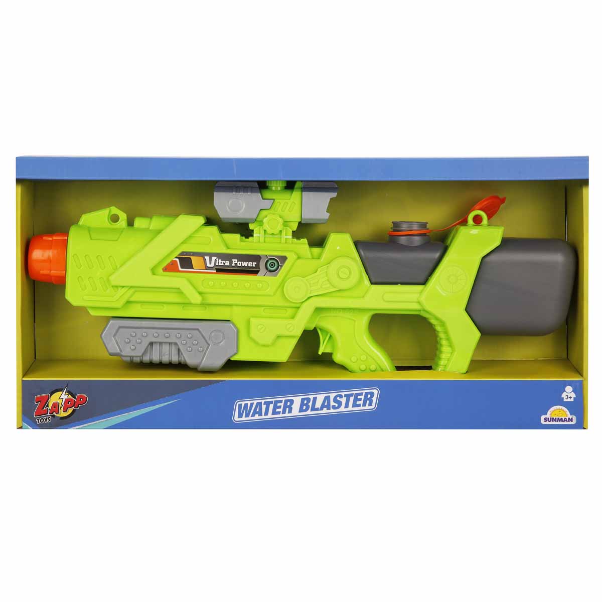 Pistol de apa, Zapp Toys, Ultra Power, 49 cm, Verde