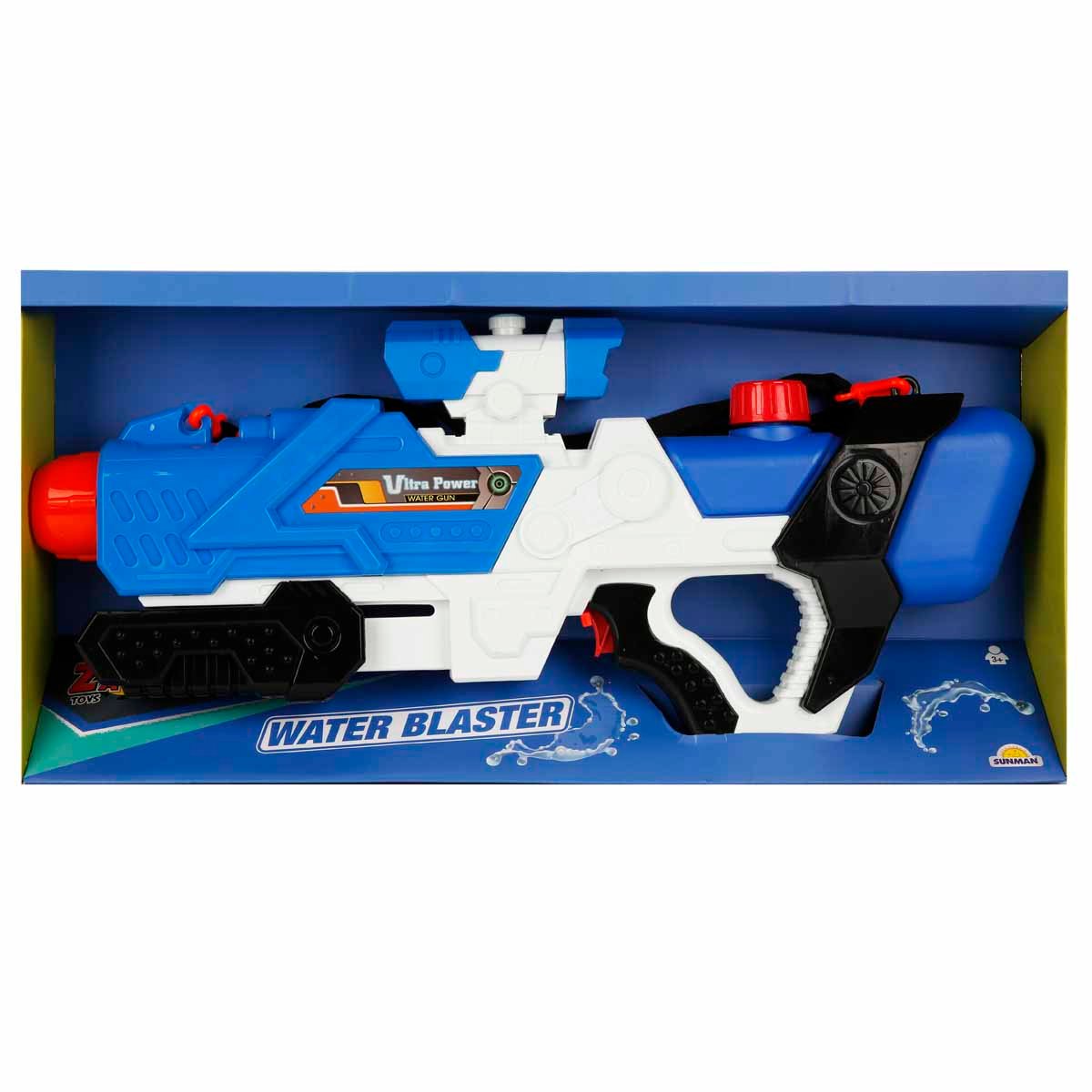 Pistol de apa, Zapp Toys, Ultra Power, 59 cm, Albastru