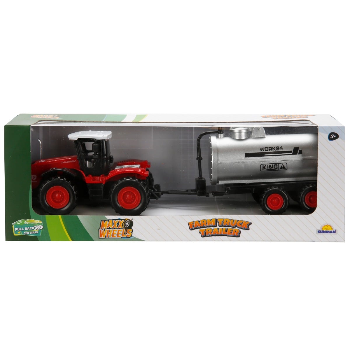 Tractor cu remorca, Maxx Wheels, Farm Truck