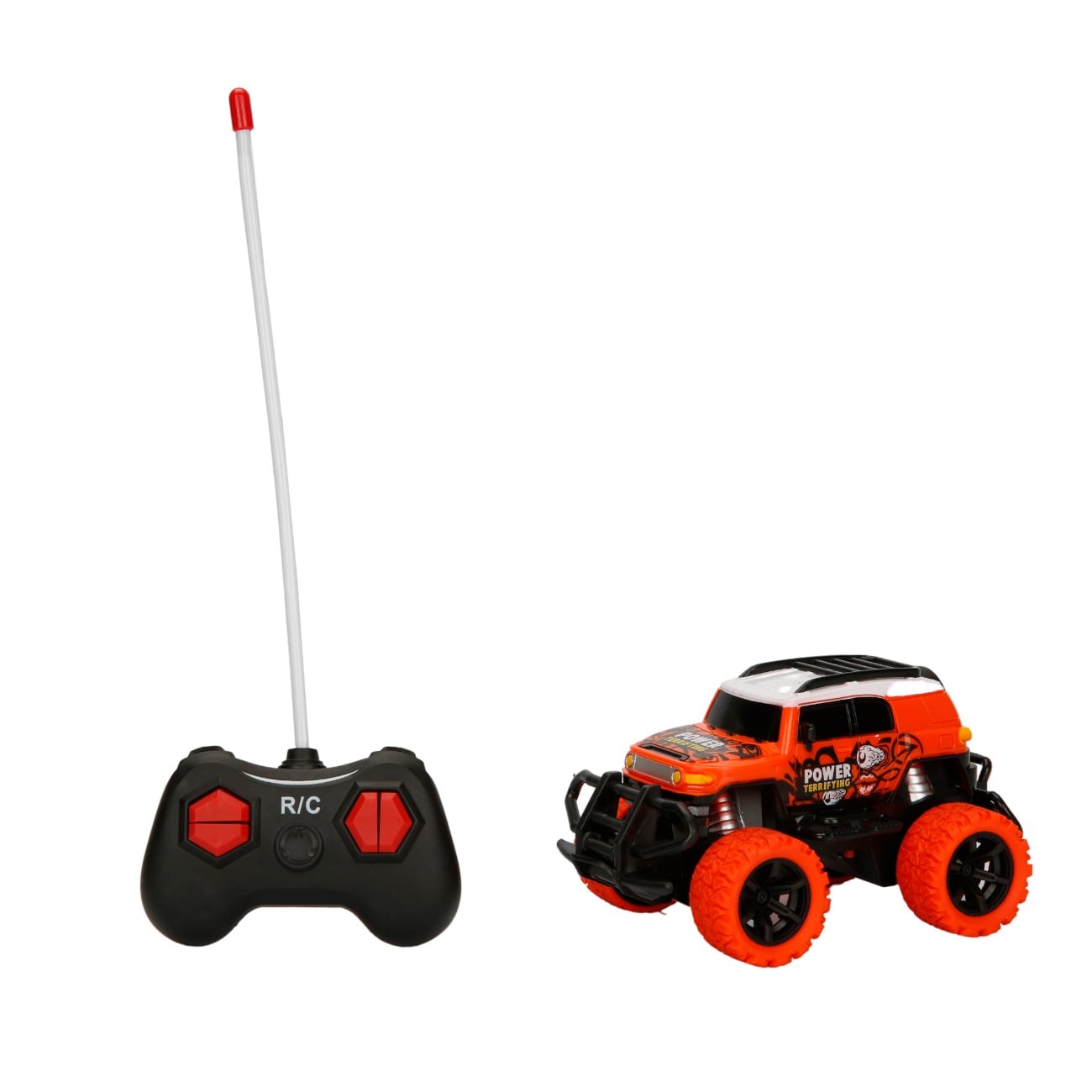 Mini masinuta cu telecomanda, Suncon, Mini Climber, Rosu-Alb, 1:43