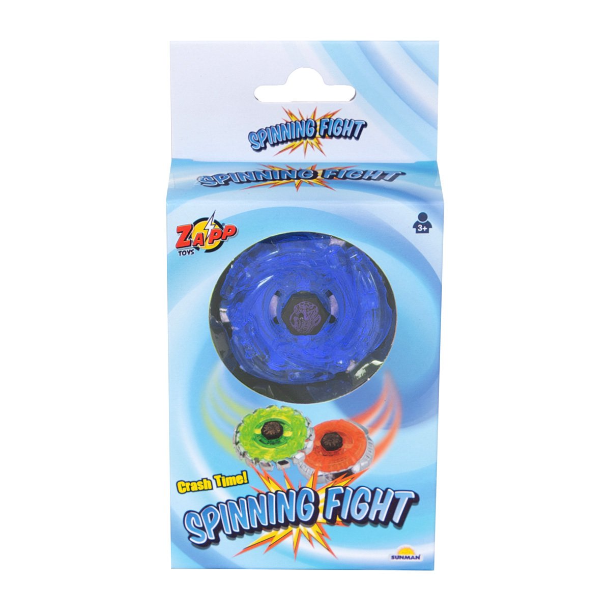 Jucarie interactiva, Zapp Toys, Spinner, Albastru