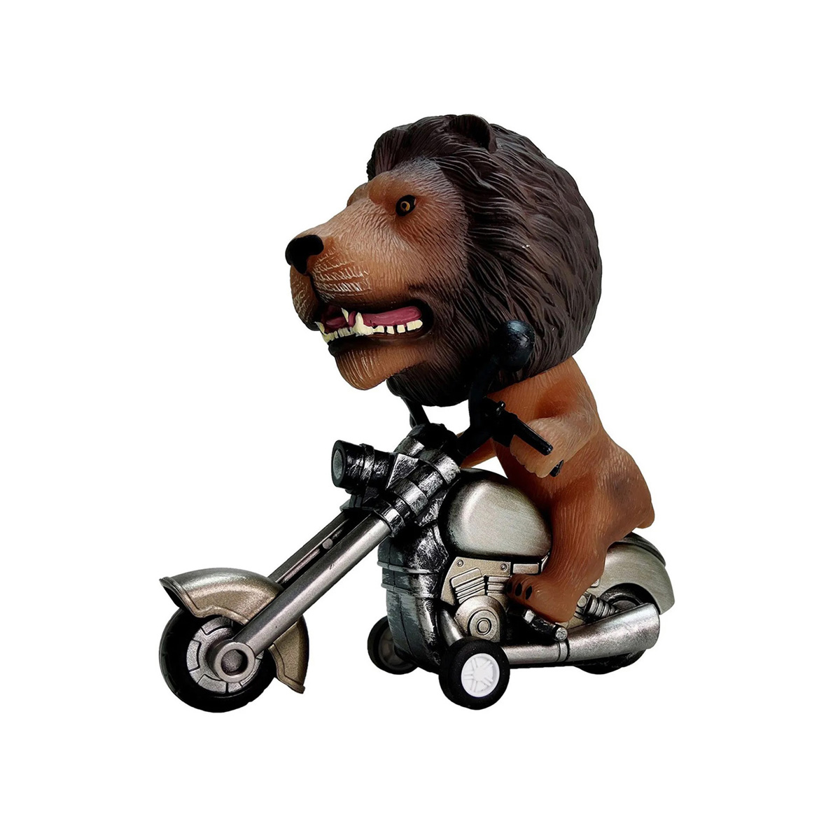 Motocicleta cu figurina animal, Crazoo, Big Head