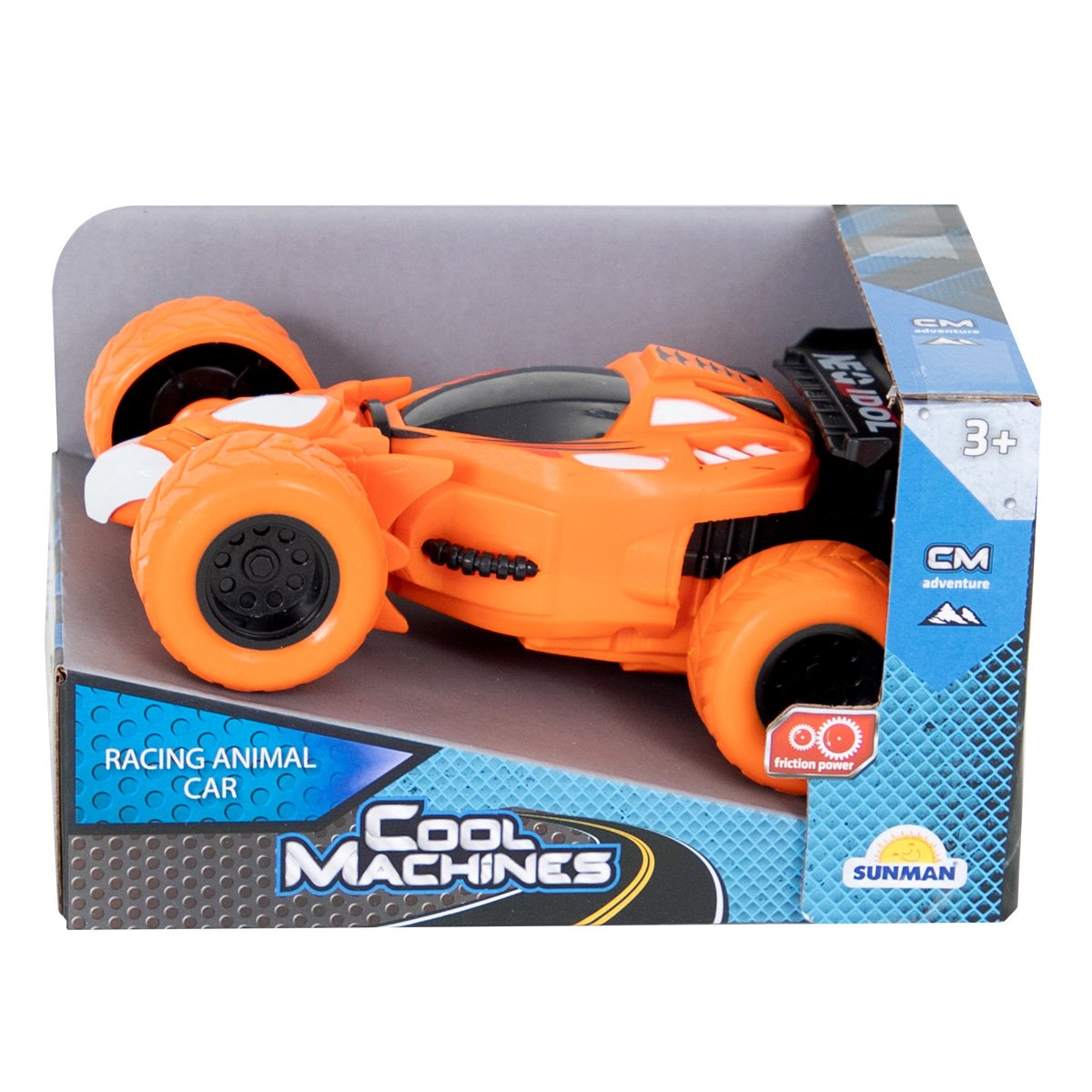 Masina de cursa cu rotatie 360 grade, Cool Machines, Racing Animal Car