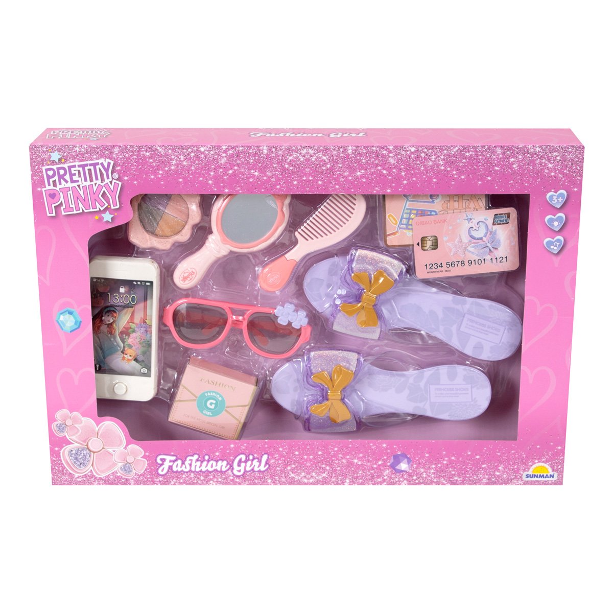 Set fashion cu pantofi si accesorii, Pretty Pinky, Princess Dream