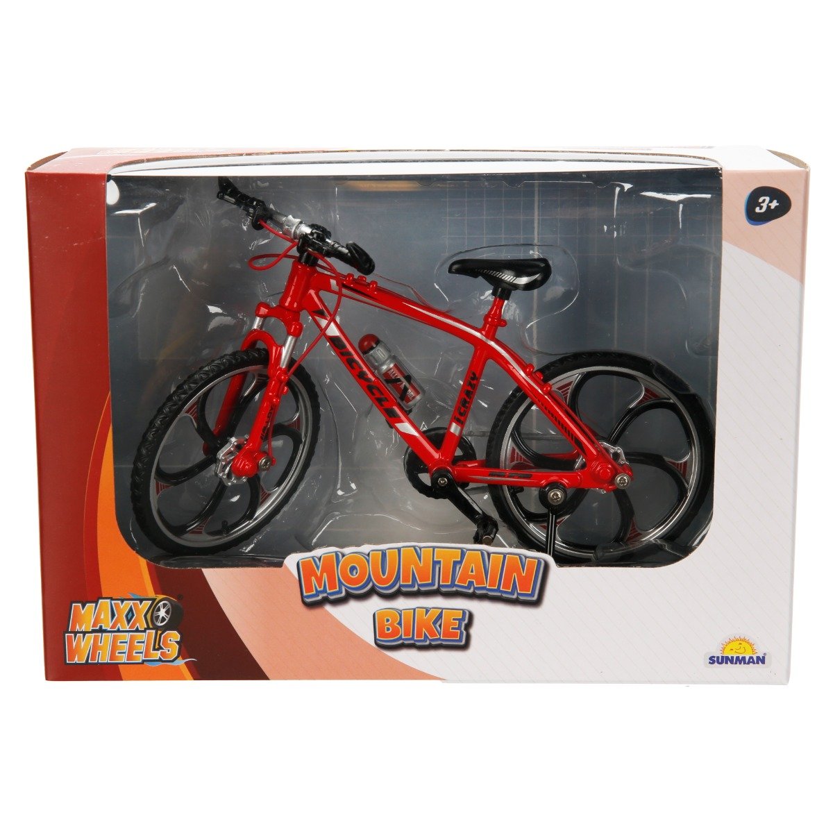 Bicicleta din metal, Maxx Wheels, Mountain Bike, 1:10