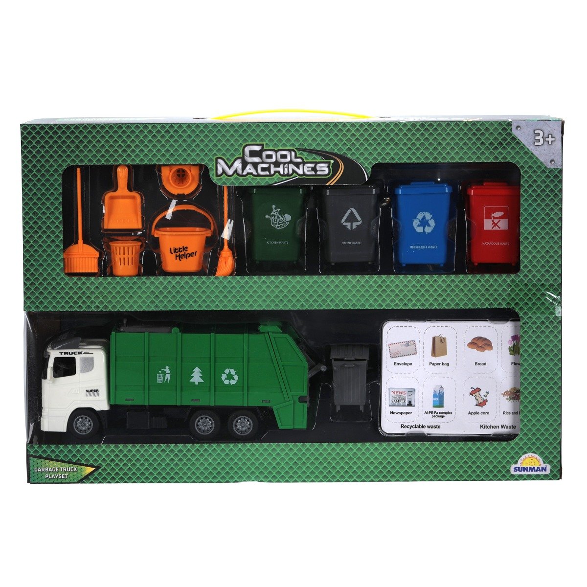 Set de joaca, Cool Machines, Camion de reciclare