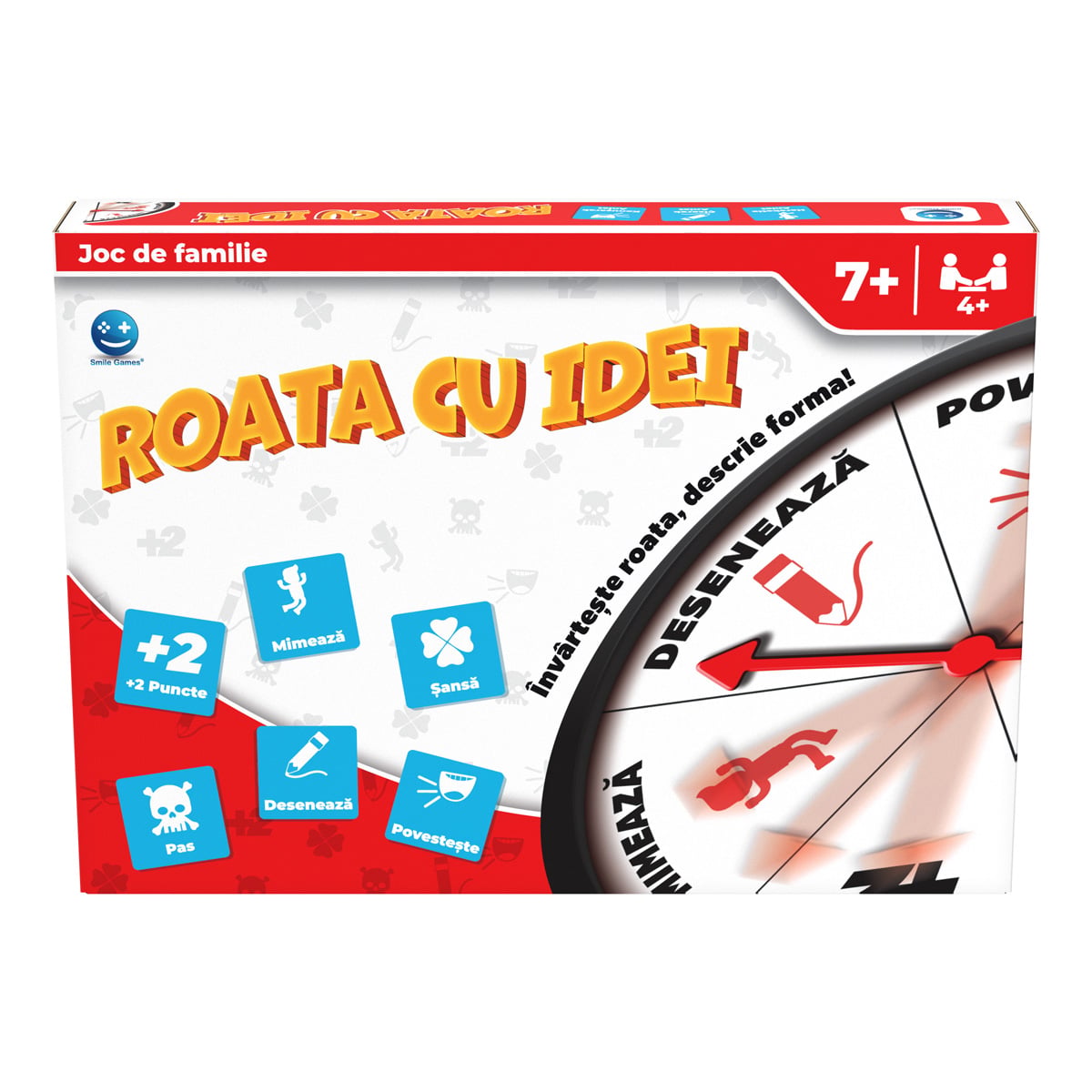 Joc de societate, Smile Games, Roata cu idei