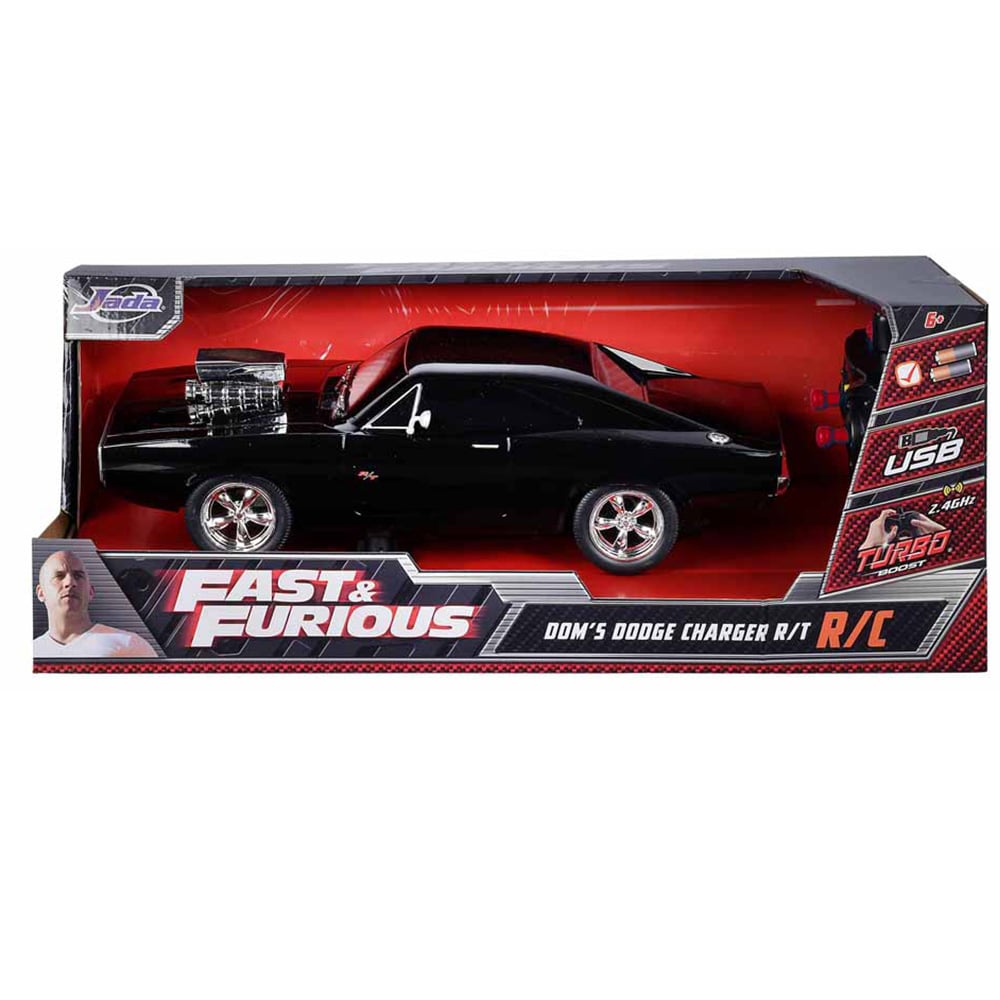 Masina cu telecomanda, Jada, Fast And Furious, 1970 Dodge Charger, 1:16