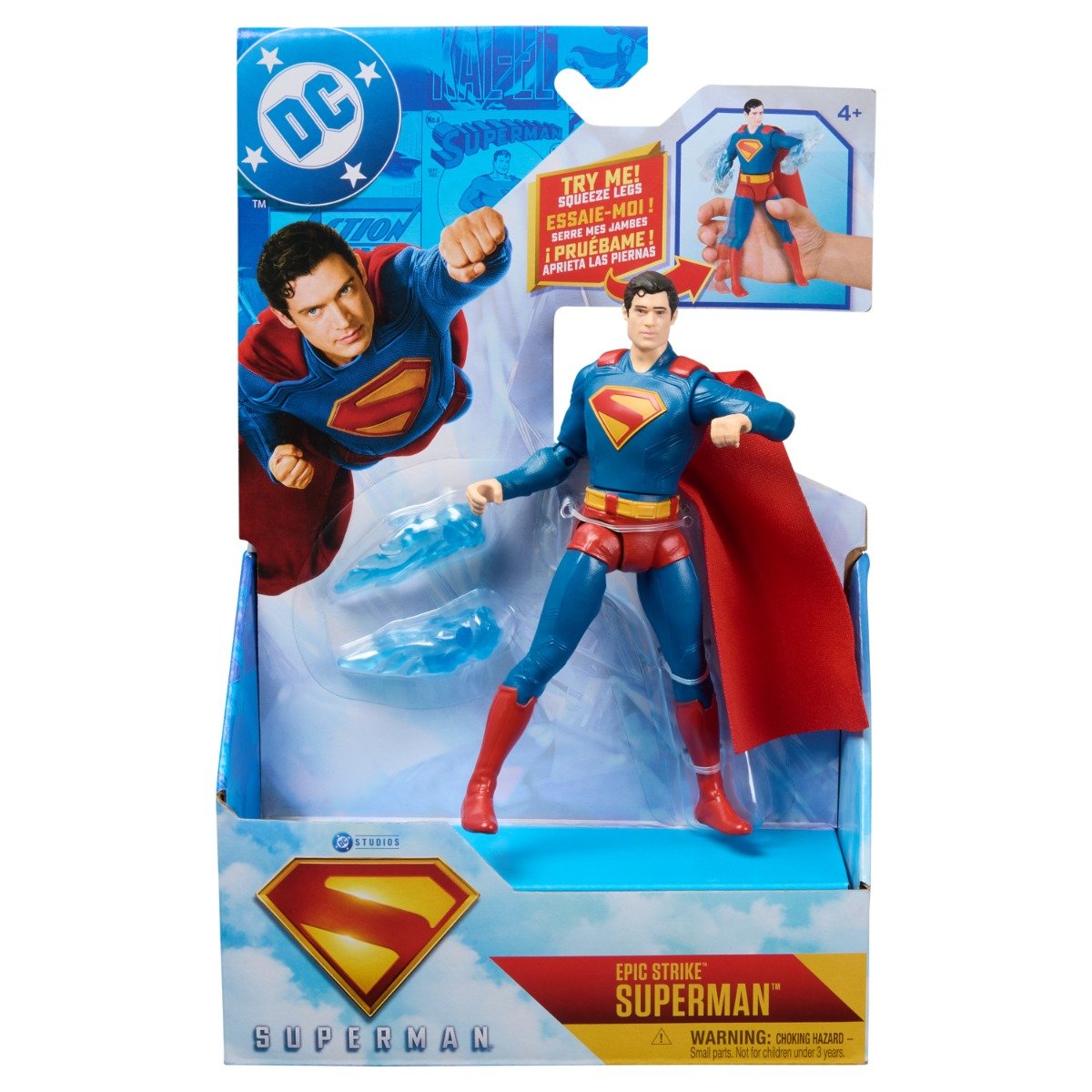 Figurina, Dc Universe, Epic Strike, Superman, 15 cm, 20152204