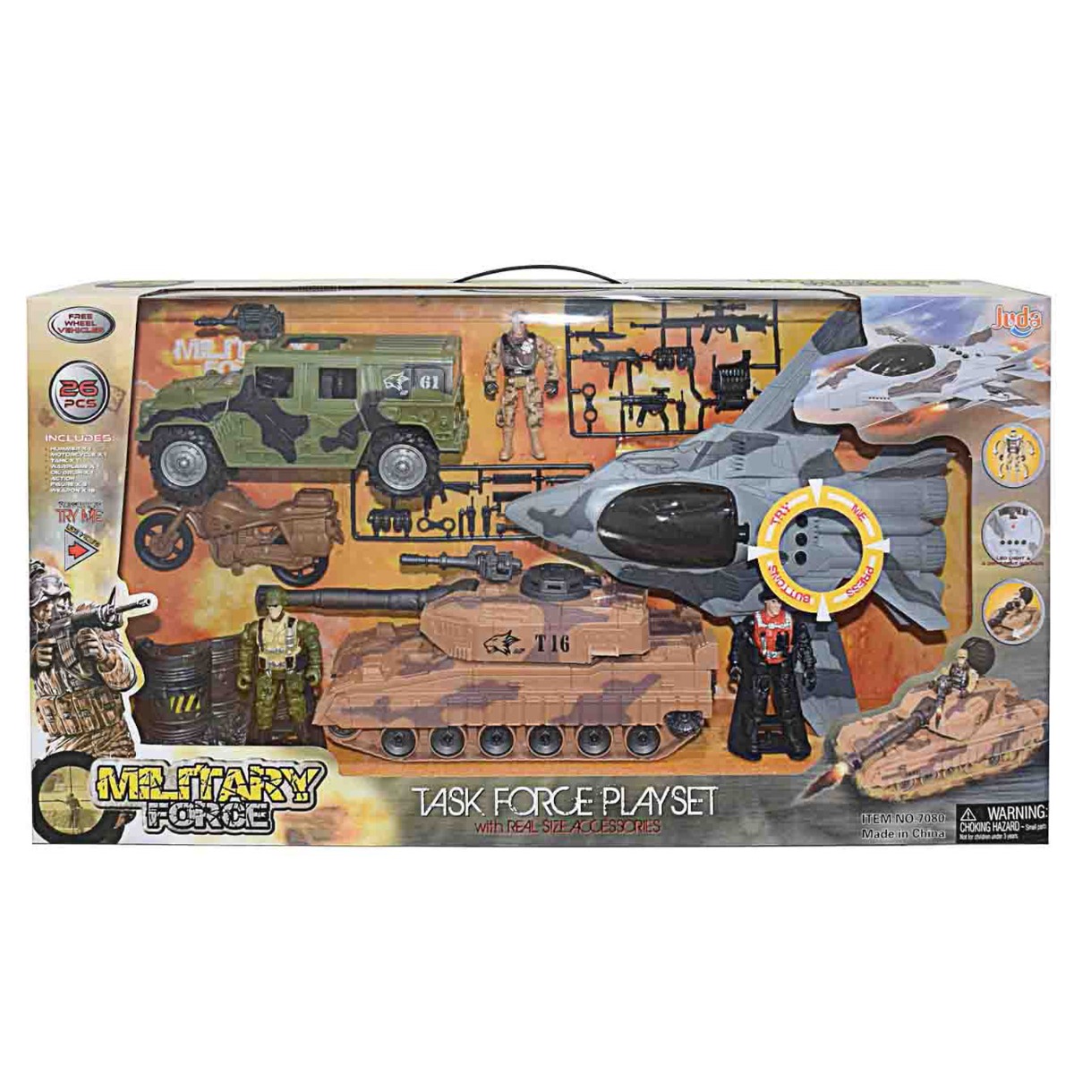Set de vehicule militare cu figurine, Hero Combat, 26 piese Combat imagine noua responsabilitatesociala.ro