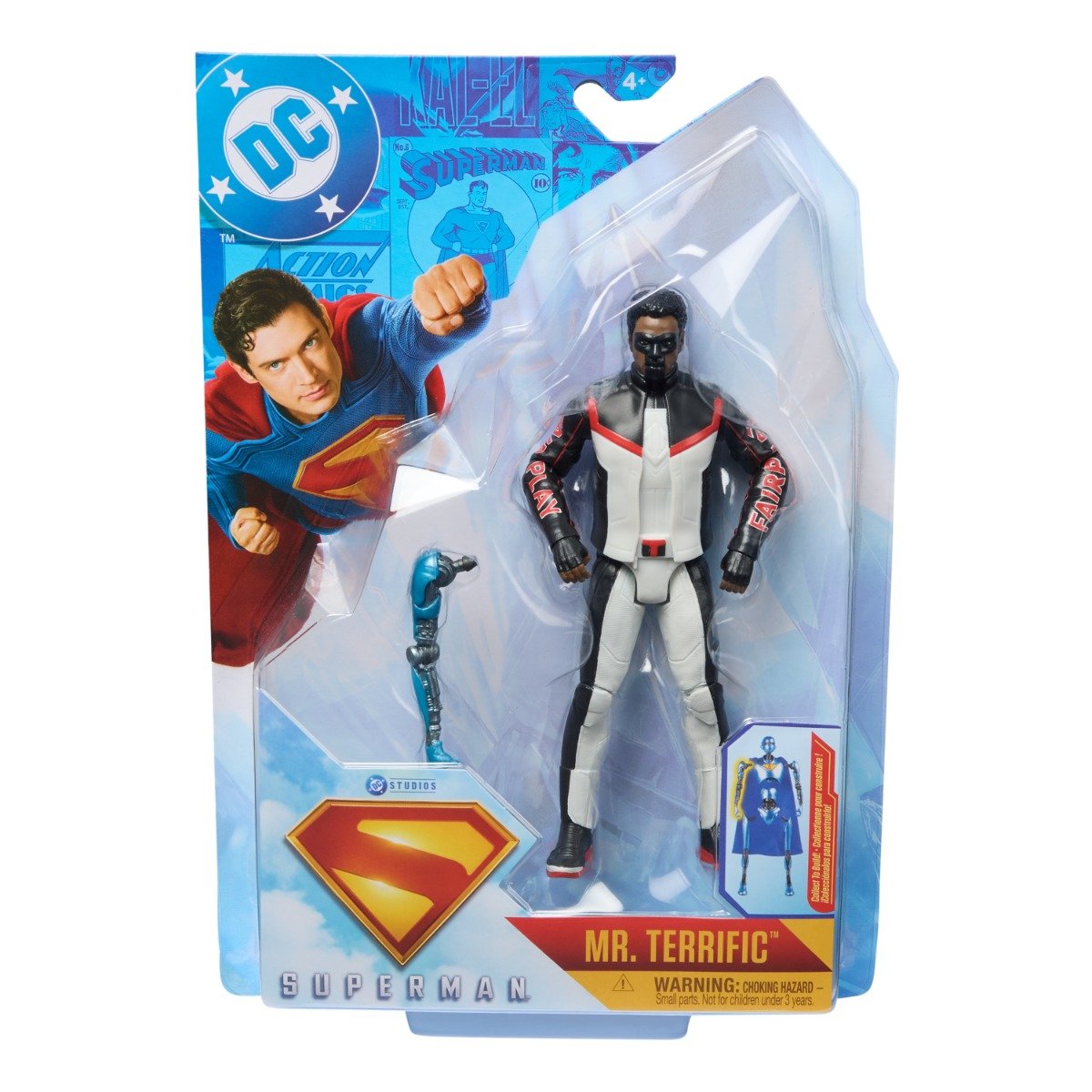 Figurina, DC Universe, Superman Power Up, Mr. Terrific, 15 cm, 20152414