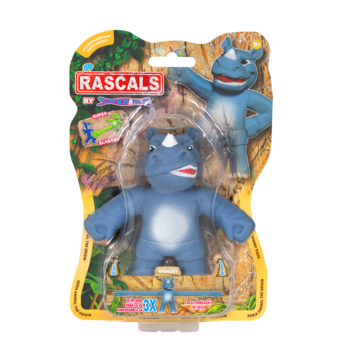 Figurina, Rascals, Animalut care se intinde, Rhinoky