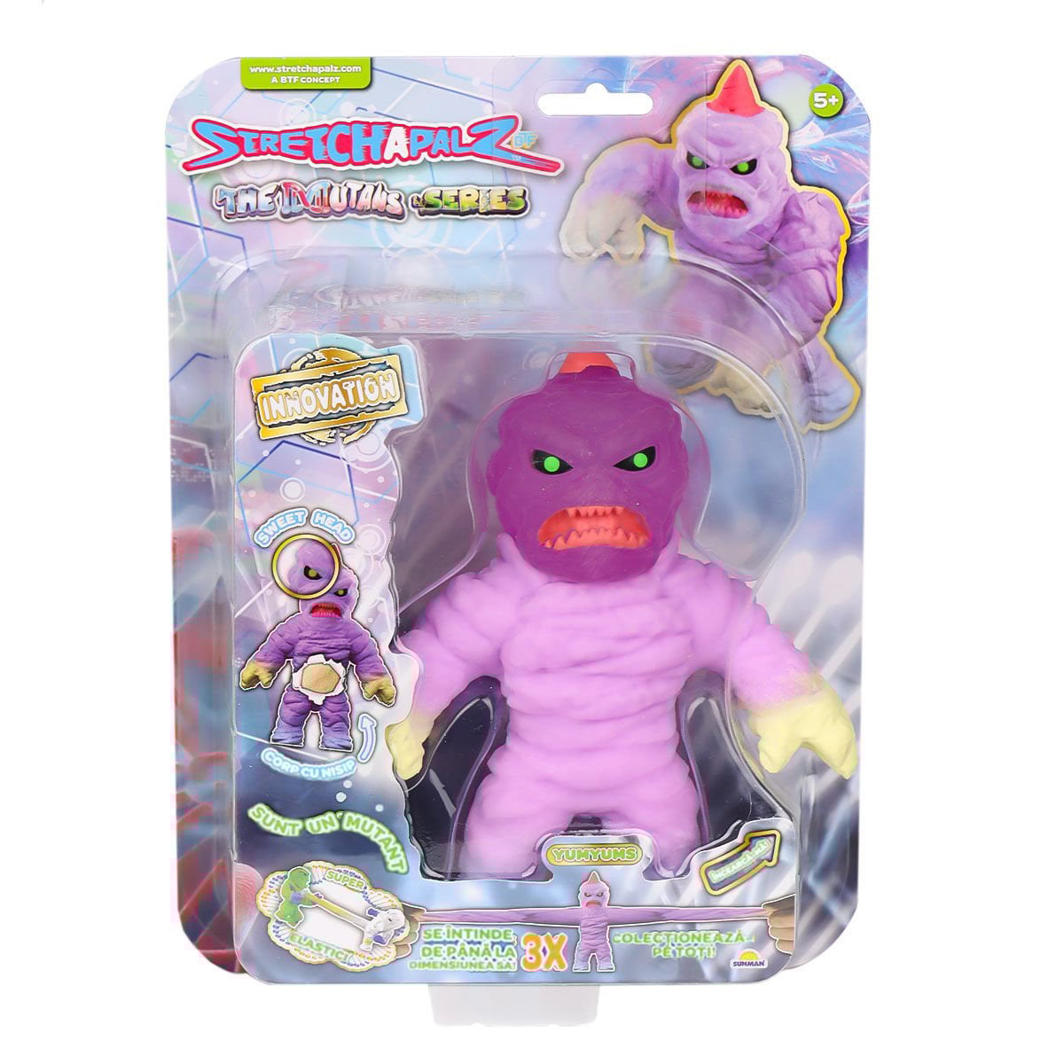 Figurina flexibila, Stretchapalz, The Mutans, Yumyums