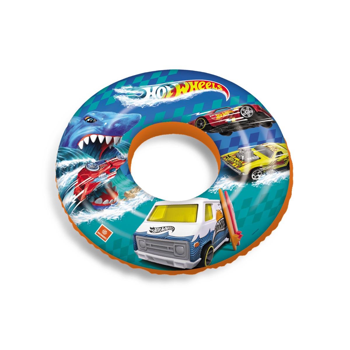 Colac gonflabil pentru inot, Hot Wheels, 50 cm