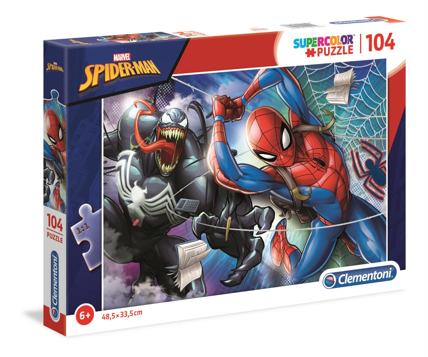 Puzzle Clementoni Spiderman, 104 piese 104 imagine 2022 protejamcopilaria.ro