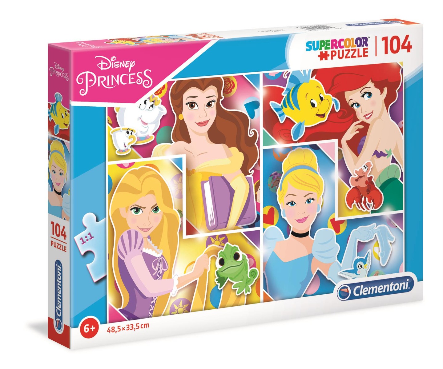 Poze Puzzle Clementoni Disney Princess, 104 piese