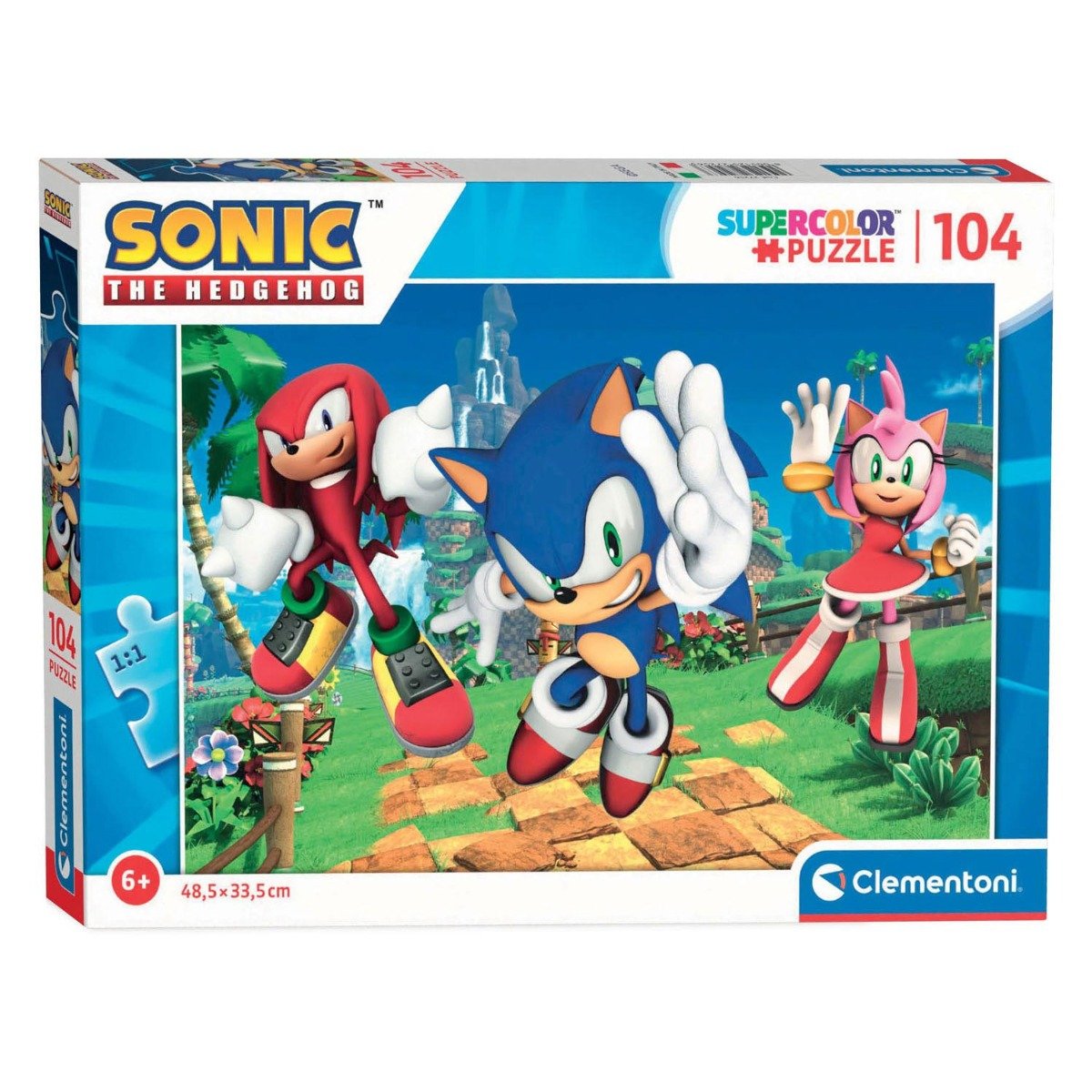 Puzzle Maxi Clementoni, Sonic the Hedgehog, 104 piese