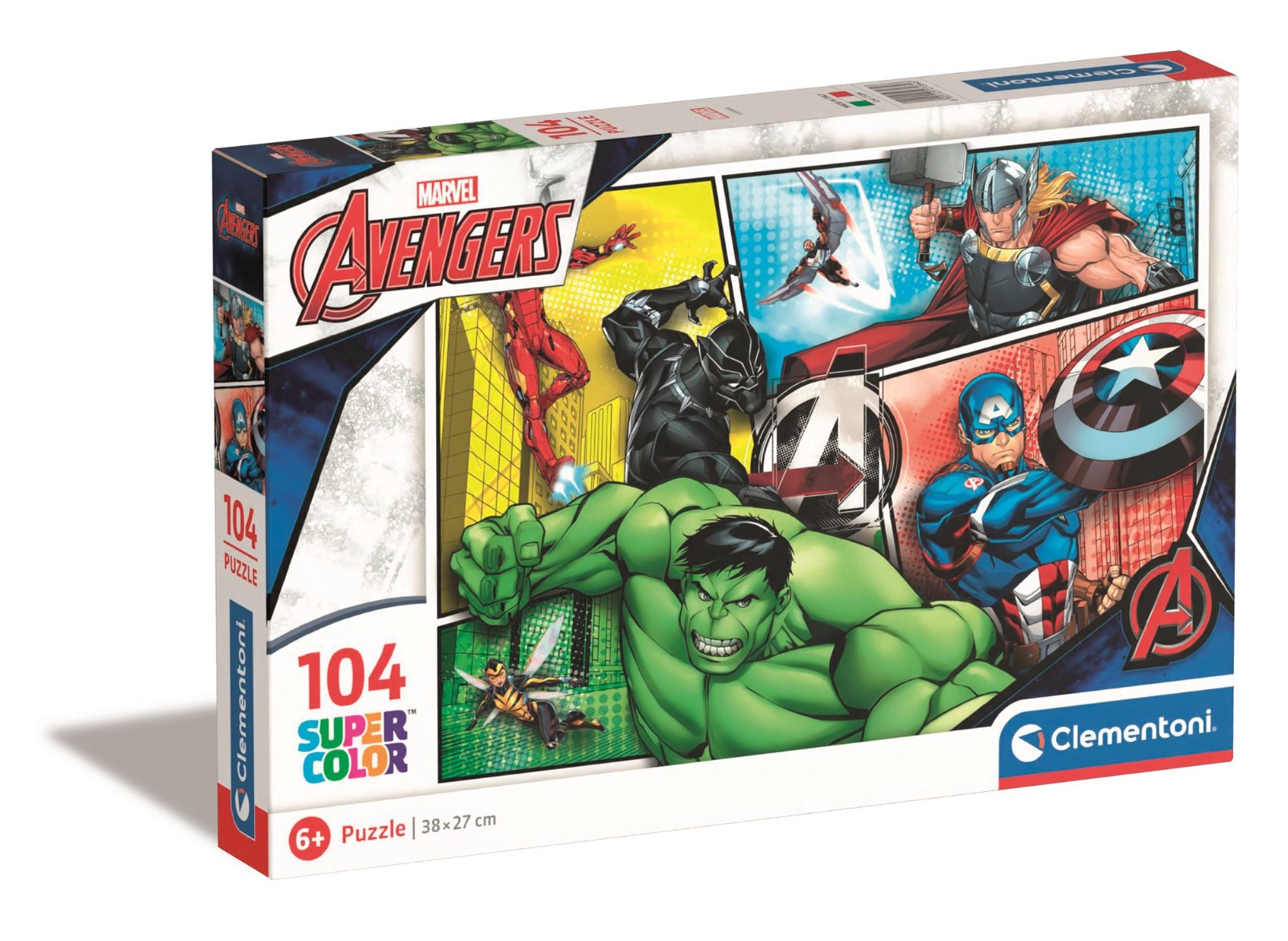 Puzzle Clementoni Avengers, 104 piese 104 imagine 2022 protejamcopilaria.ro