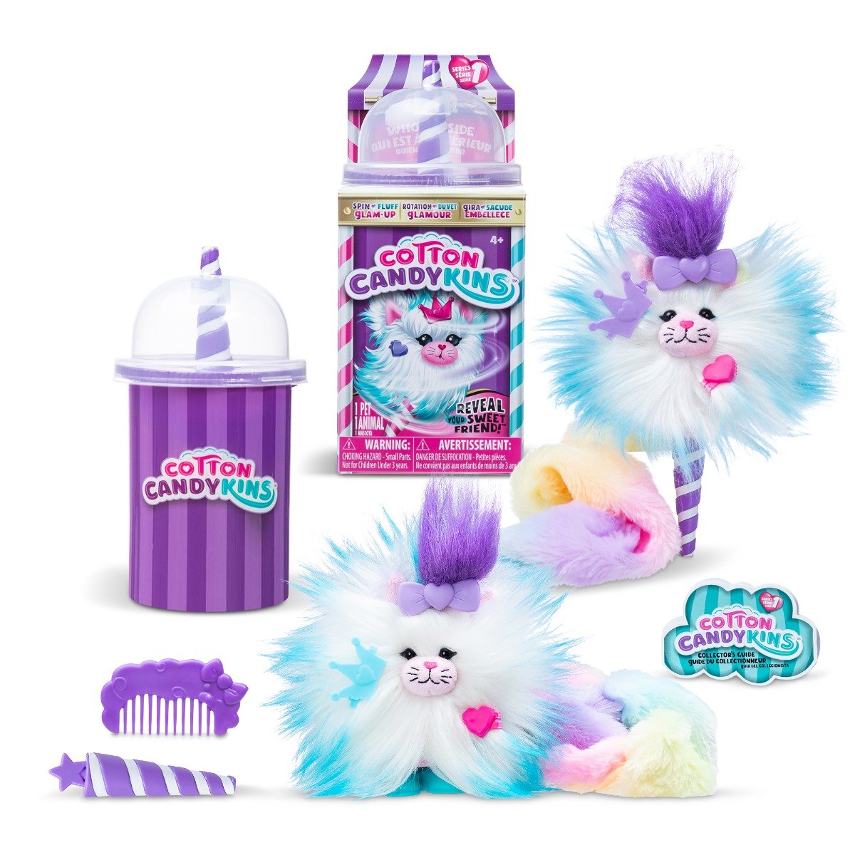 Jucarie de plus surpriza, Cotton Candykins, S1