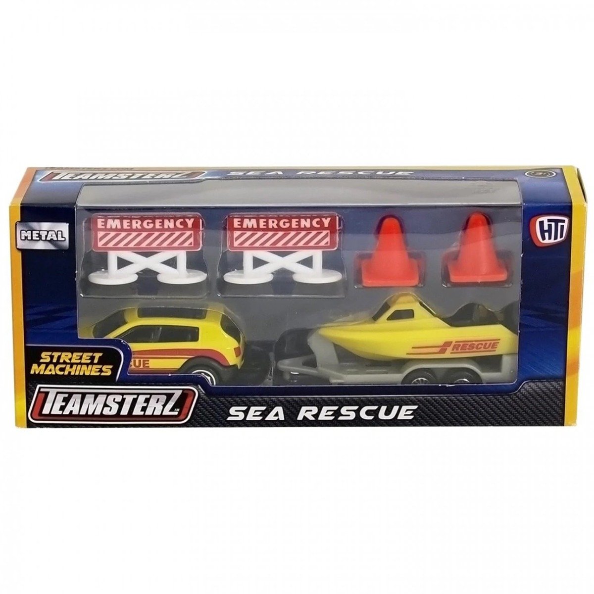 Set autospeciala de salvare cu barca, Teamsterz, Sea Rescue