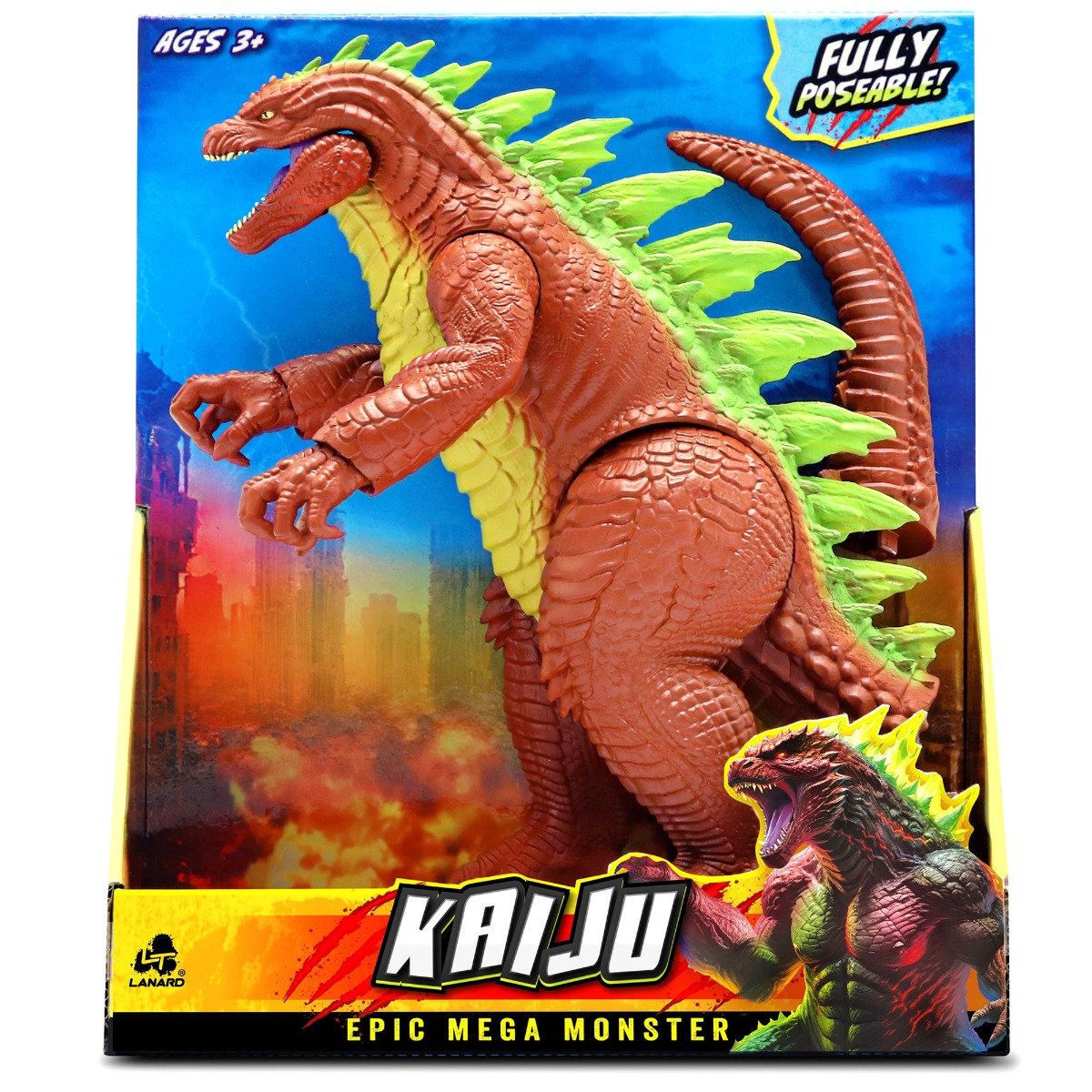 Figurina articulata, Lanard Toys, Epic Mega Monster Kaiju