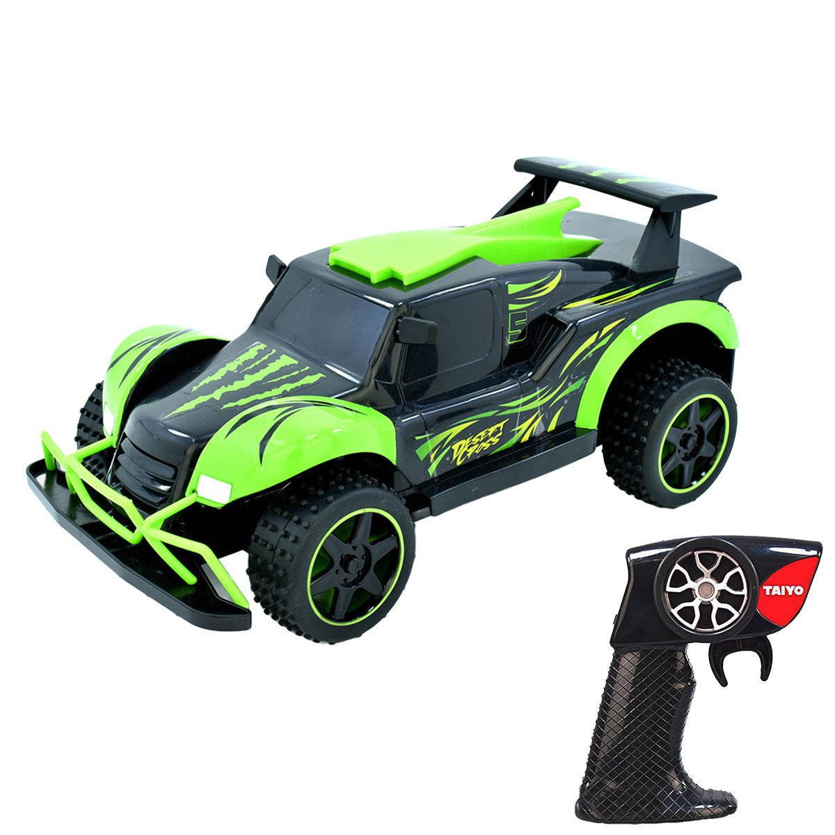 Masina cu telecomanda Buggy, Taiyo, Glow in the Dark, Desert Cross