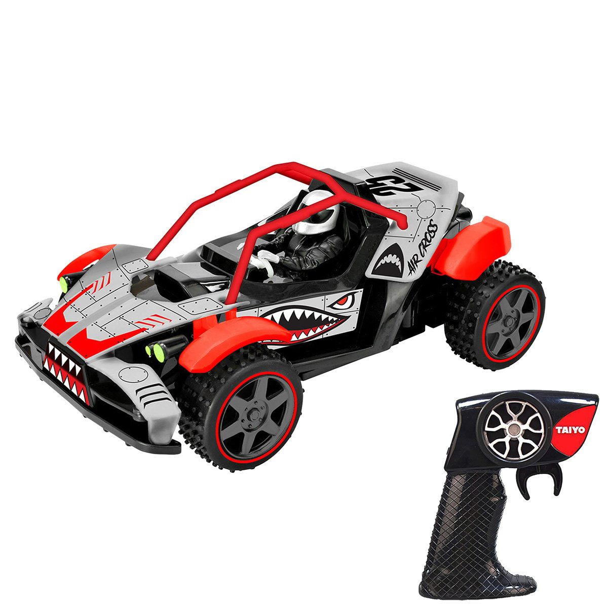 Masina cu telecomanda Buggy, Taiyo, Glow in the Dark, Air Cross