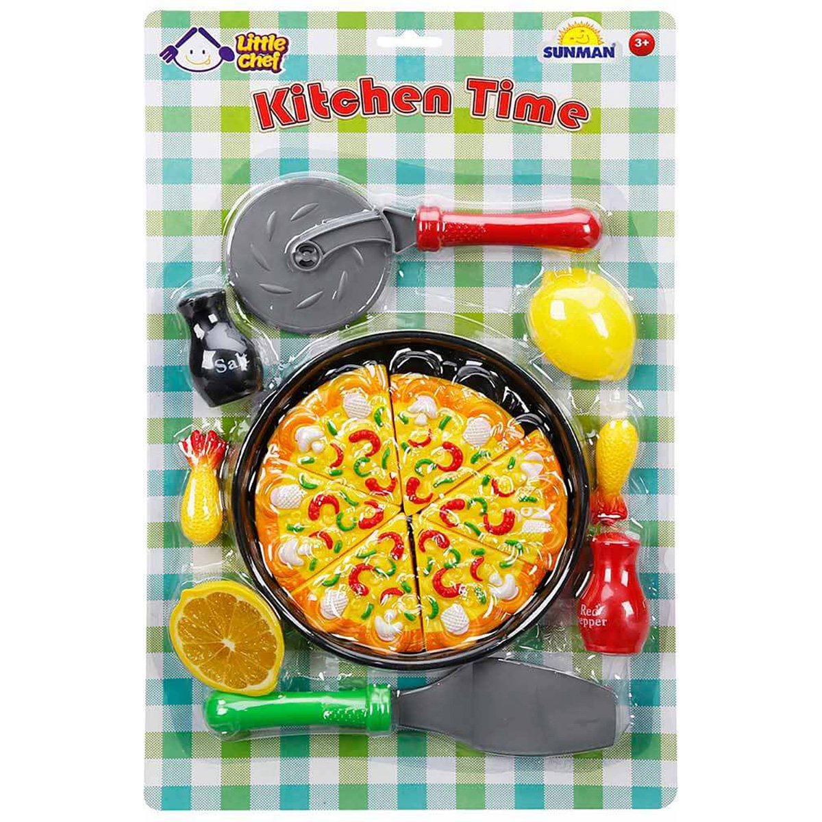 Set Pizza cu accesorii, Little Chef