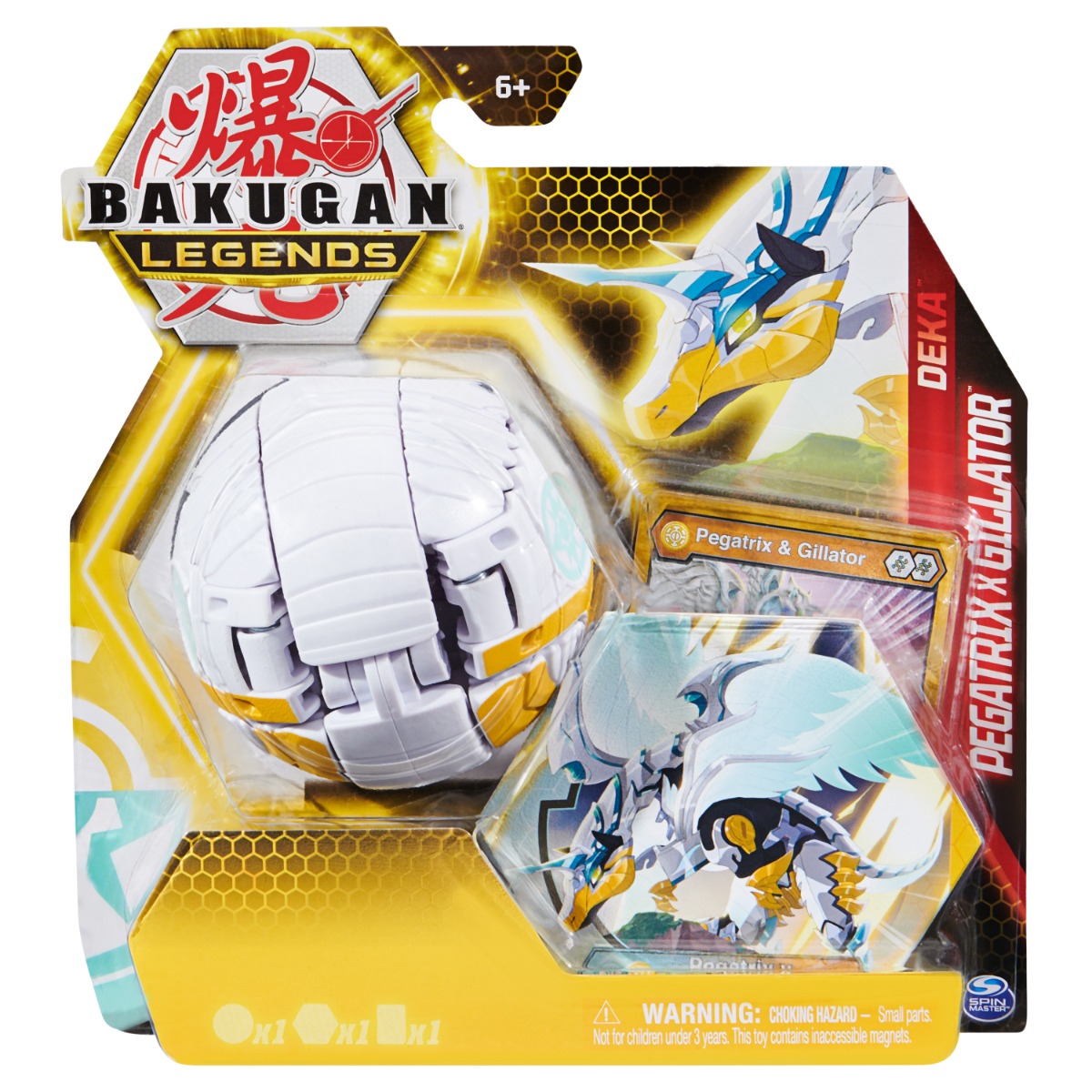 Figurina Deka Bakugan Legends, Pegatrix Gillator, 20140293