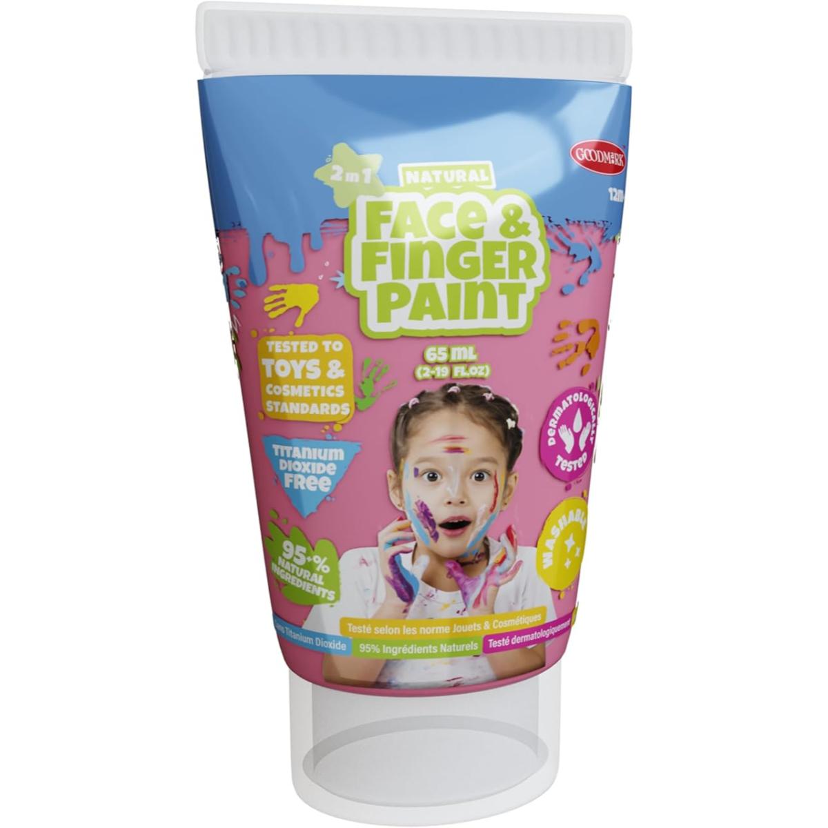 Vopsea naturala pentru fata si degete, Boti, 65 ml