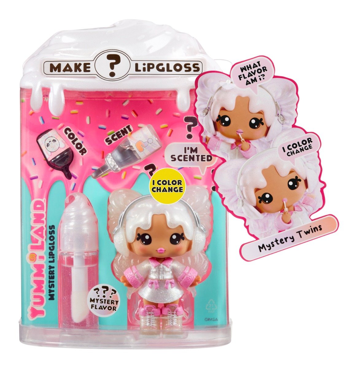 Papusa Yummiland, Lipgloss Doll S2, Mystery Chase 1, 526414EUC